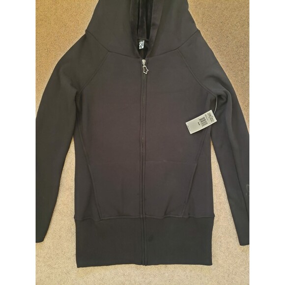 Fox Racing Nwt Women's Sherpa Fleece Lined Full Zip Sweatshirt Hoodie Black Sz S - Picture 2 of 7